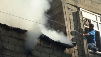 KALORİFER KAZANI - Kalorifer Kazanı Dairesinde Çıkan Yangın Korkuttu