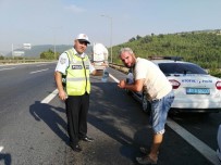 TRAFİK EĞİTİMİ - Polisten Araç Sürücülerine Eğitim