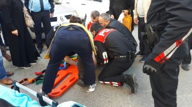 Zonguldak'ta Otomobil Yayaya Çarptı Açıklaması 1 Yaralı