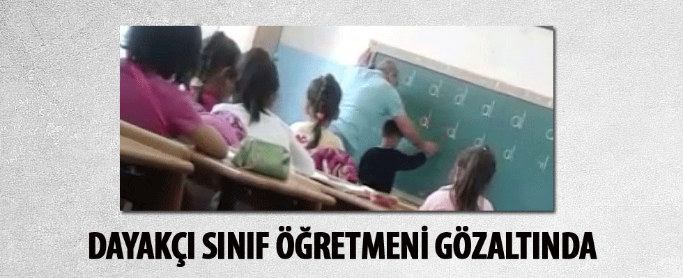 Adana'da dayakçı sınıf öğretmeni gözaltında
