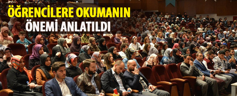 Öğrencilere okumanın önemi anlatıldı