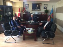 GECİKME ZAMMI - SGK Müdürü Göksoy'dan Başkan Tuğrul'a Ziyaret