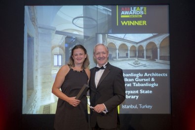Beyazıt Devlet Kütüphanesi Renevasyonu LEAF Awards 2017'De De Büyük Ödüle Layık Görüldü