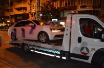 GELİN ARABASI - Geline Düğün Öncesi Çekici Şoku