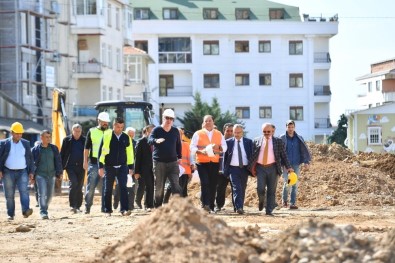 Malltepe'de Kapalı Pazar Yerinin Temeli Atıldı