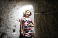 YERALTI ŞEHRİ - Kırkgöz Yeraltı Şehri Ziyaretçilerini Büyülüyor