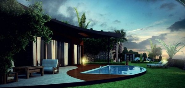 Emrah, Bodrum'dan villa aldı