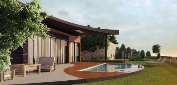 Emrah, Bodrum'dan villa aldı