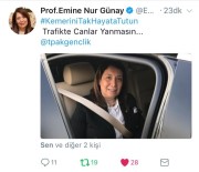 Ak Gençlerden Trafikte Kemer Takmayı Teşvik Etmek İçin Kampanya