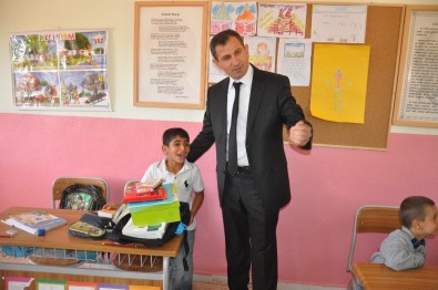 Avcılar Midyat'ta Okul Onardı, Öğrencilere Yardım Etti