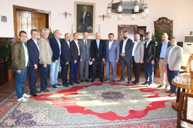 Başkan Bakıcı TCDD Bölge Müdürü Nihat Aslan'ı Ziyaret Etti