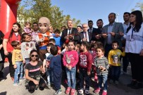 MUSTAFA DURSUN - Minikler Çizgifilm Kahramanlarıyla Eğlendi