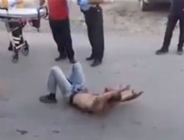 AMATÖR KAMERA - Türkiye'de ilk kez 'flakka' isimli uyuşturucu kullanan bir kişi görüntülendi