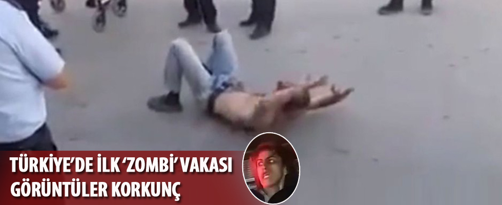 Türkiye'de ilk kez 'flakka' isimli uyuşturucu kullanan bir kişi görüntülendi