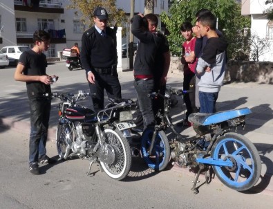 Aksaray'da Motosiklet Uygulaması