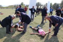 TÜRKİYE ATLETİZM FEDERASYONU - Krosçular Yere Yığılıp Nefes Nefese Kaldı