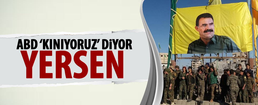 Pentagon'dan 'Rakka'da Öcalan Posterine' tepki