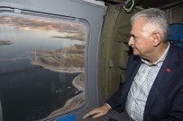 SUÇ ORANI - Başbakan Yıldırım Karamağra Köprüsü'nde Makam Aracını Kullandı