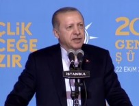 GENÇLİK ŞURASI - Cumhurbaşkanı Erdoğan: Bir gece ansızın vurabiliriz