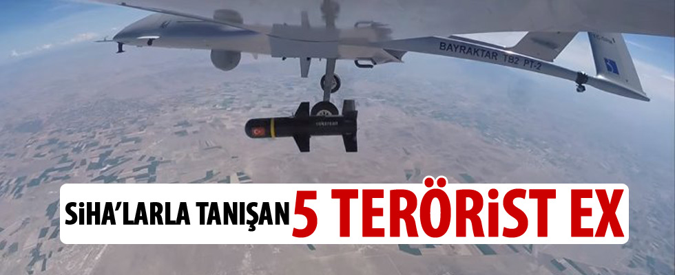 Hakkari'de 5 terörist öldürüldü