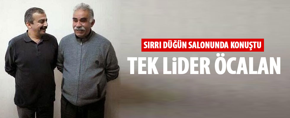 HDP'li Önder: Tek lideri Öcalan