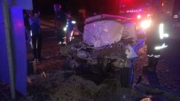 GELENBE - Manisa'da Trafik Kazası Açıklaması 1 Ölü, 3 Yaralı