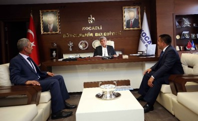 Akçakent Belediye Başkanından, İbrahim Karaosmanoğlu'na Ziyaret