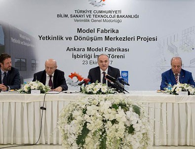 Türkiye'nin ilk model fabrikası Ankara'da kurulacak