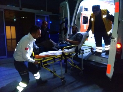 Bafra'da 1 Kişi Bıçakla Yaralandı