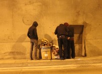 ŞİŞLİ İLÇE EMNİYET MÜDÜRLÜĞÜ - Bomonti-Dolmabahçe Tünelinde 'Evsiz' Paniği