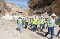 DSİ Heyeti Hasankeyf İlçesindeki Çalışma Alanlarını İnceledi