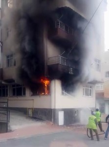 Samsun'da Ev Yangını Korkuttu