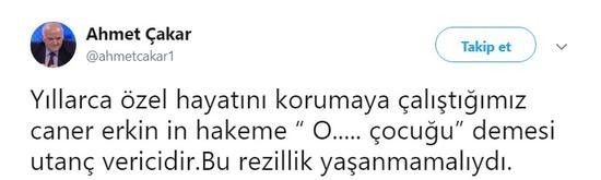 Caner Erkin'den Mete Kalkavan'a şok küfür
