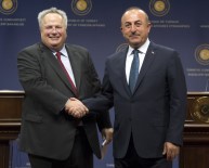 YUNANİSTAN DIŞİŞLERİ BAKANI - Bakan Çavuşoğlu Açıklaması 'Yunanistan'ın FETÖ'cüler İçin Sığınma Üssü Olmasını Arzu Etmeyiz'