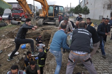 Bursa'da Altyapı Çalışmaları Sırasında Göçük Açıklaması 1 Ölü