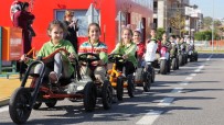 TRAFİK EĞİTİM PARKI - Çocuk Trafik Eğitim Parkında Günde 100 Çocuk Eğitim Görüyor