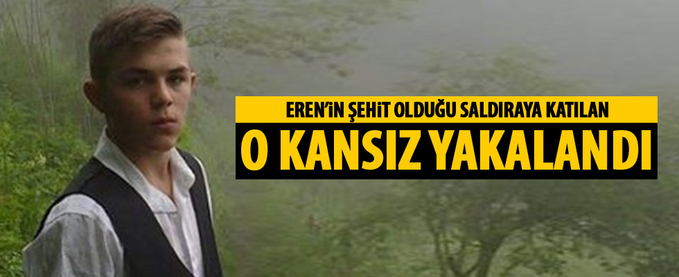 Eren Bülbül'ün şehit olduğu saldırıya katılan terörist yakalandı