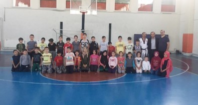 Hisarcık'ta Taekwondo Kursu Açıldı