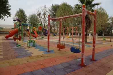 Cizre'de Park Çalışmaları Sürüyor