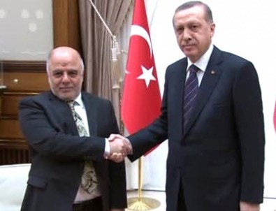 Erdoğan ve İbadi ortak basın açıklaması yaptı