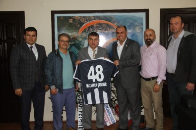 Fethiyespor'dan Kaymakam Şahiner'i Ziyaret