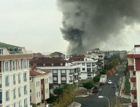 YANGıN YERI - İstanbul'da büyük yangın