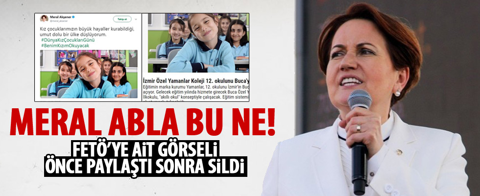 Meral Akşener o tweetleri sildi