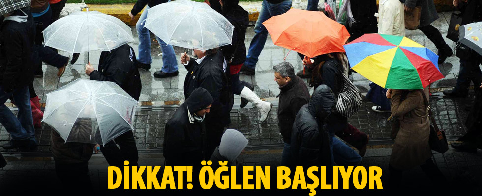 Meteoroloji İstanbul için saat verdi