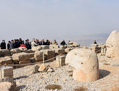 Nemrut Dağı'nı 9 ayda 52 bin kişi gezdi