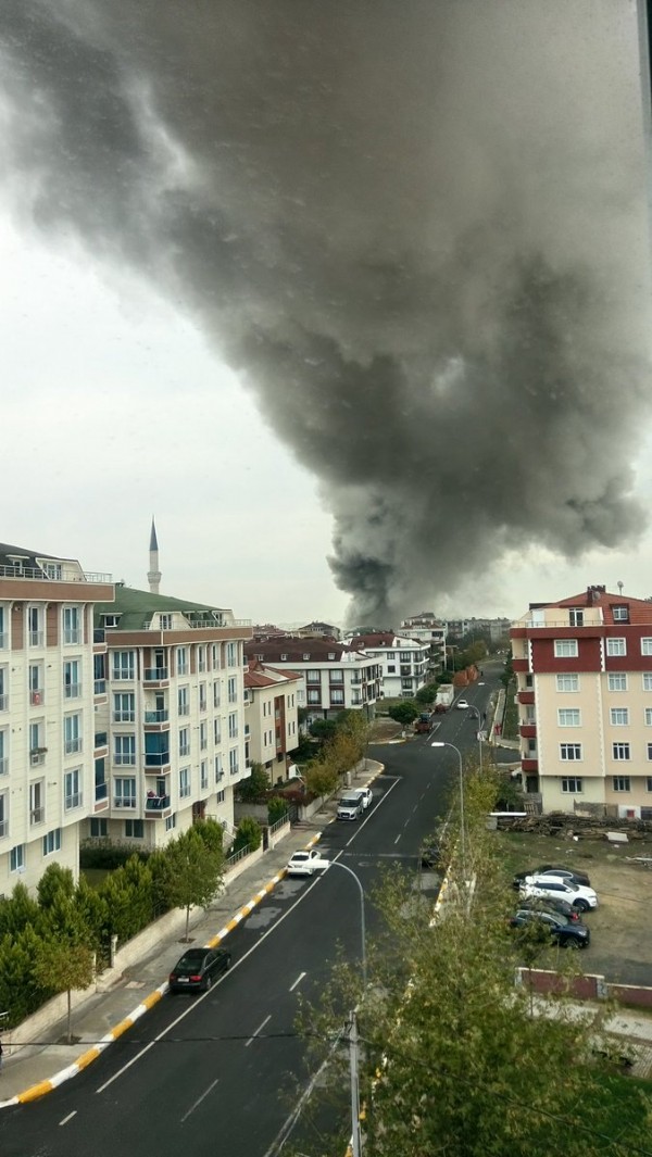 İstanbul'da büyük yangın