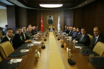 HİDAYET TÜRKOĞLU - Bakan Osman Aşkın Bak, FIBA Yetkililerini Kabul Etti