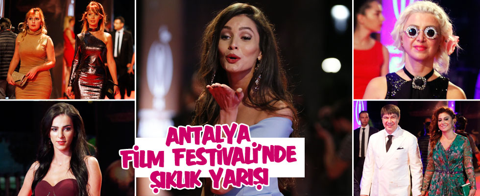 54. Uluslararası Antalya Film Festivali'nde şıklık yarışı