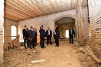 TÜRKIYE BELEDIYELER BIRLIĞI - Başkan Gürkan, Konuklarına Hizmetleri Gezdirdi