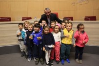 HALİL İBRAHİM ŞENOL - Başkan Şenol, Anaokulu Öğrencileriyle Buluştu